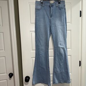 Altar'd State Light Blue Flare Jeans inseam 32”